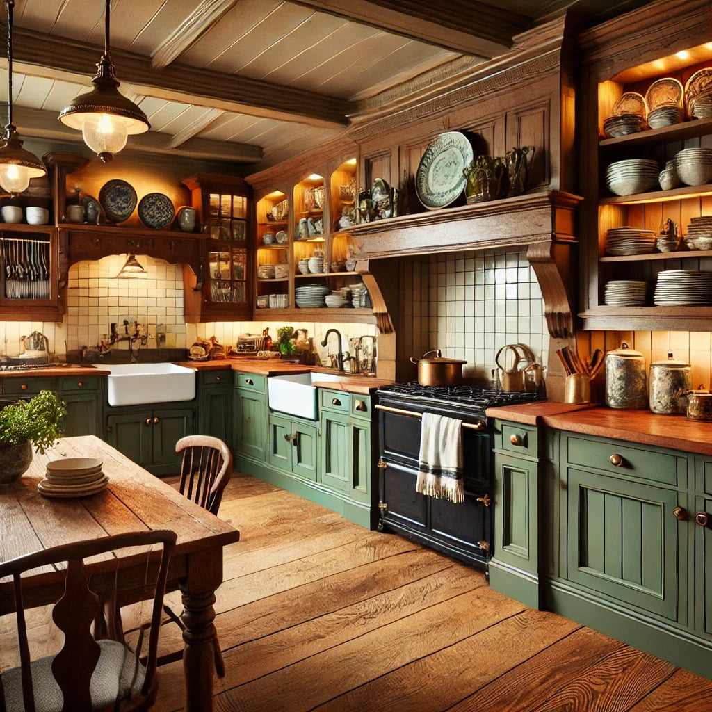 English-Style Kitchens: A Classic and Cozy Aesthetic for your home 