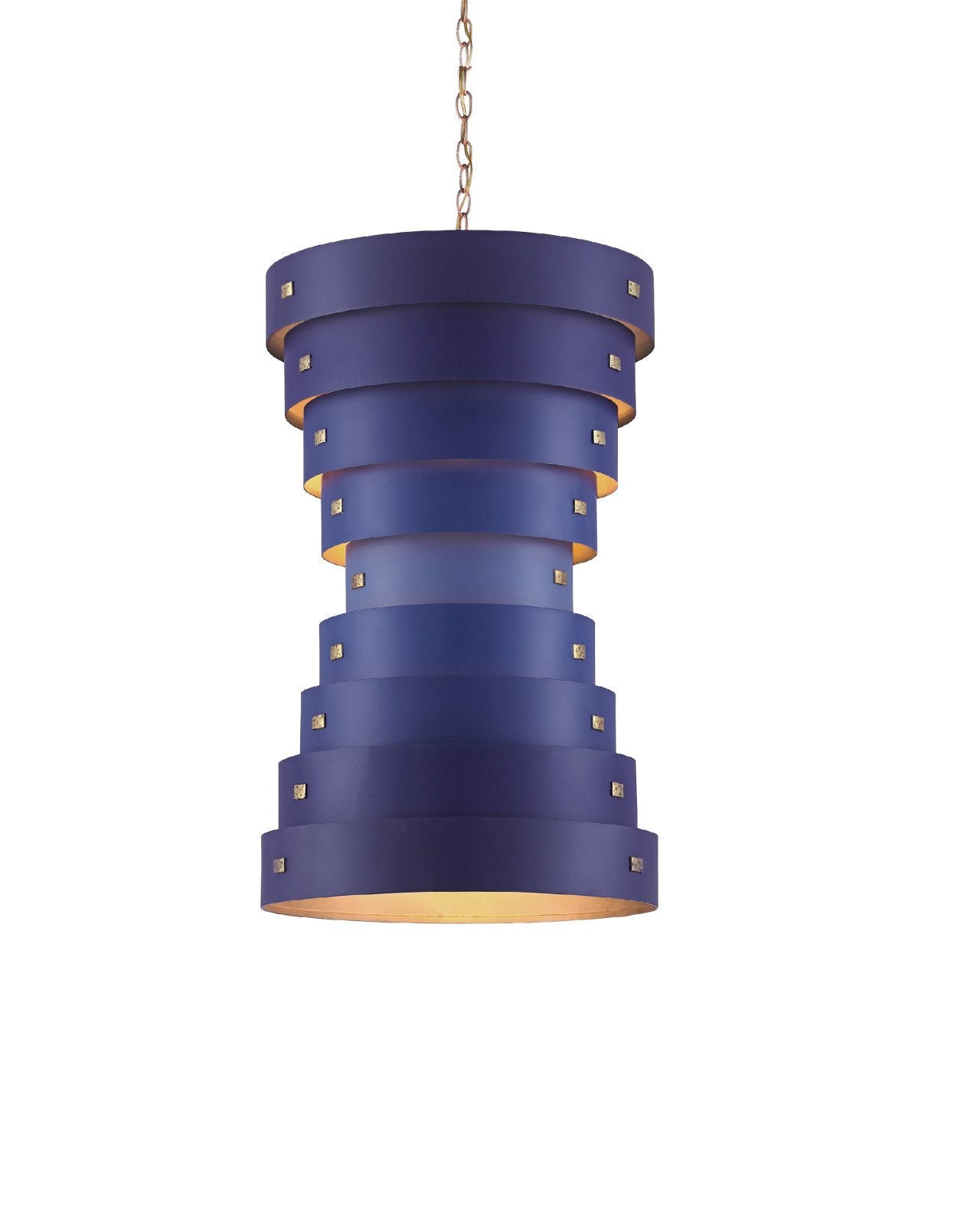 Graduation Small Blue Chandelier
