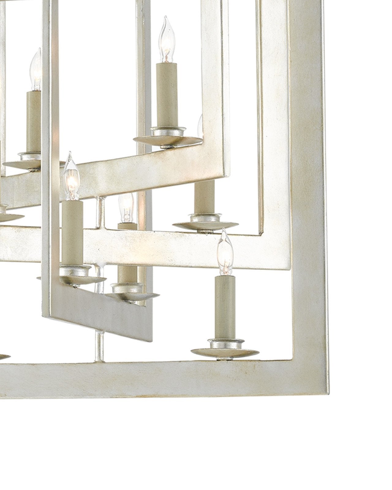 Middleton Small Silver Chandelier