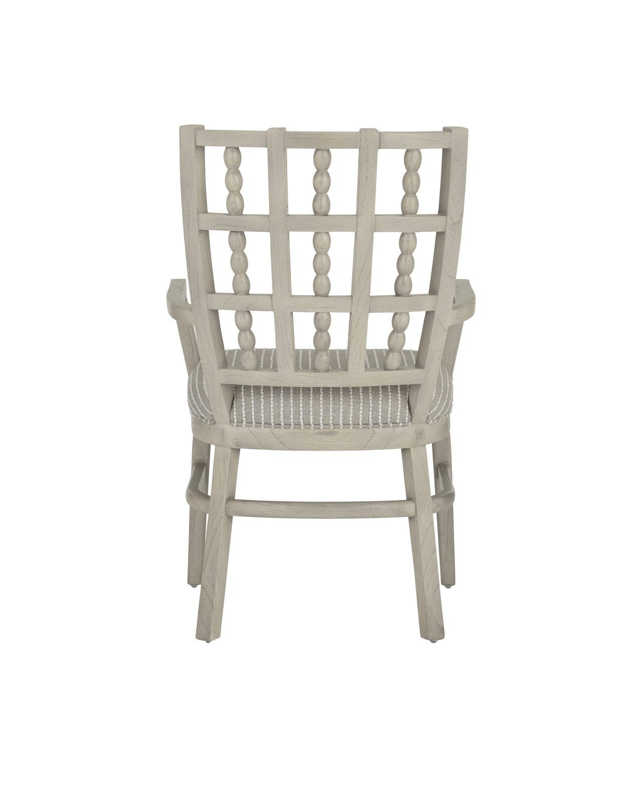 Norene Gray Armchair, Demetria Parchment