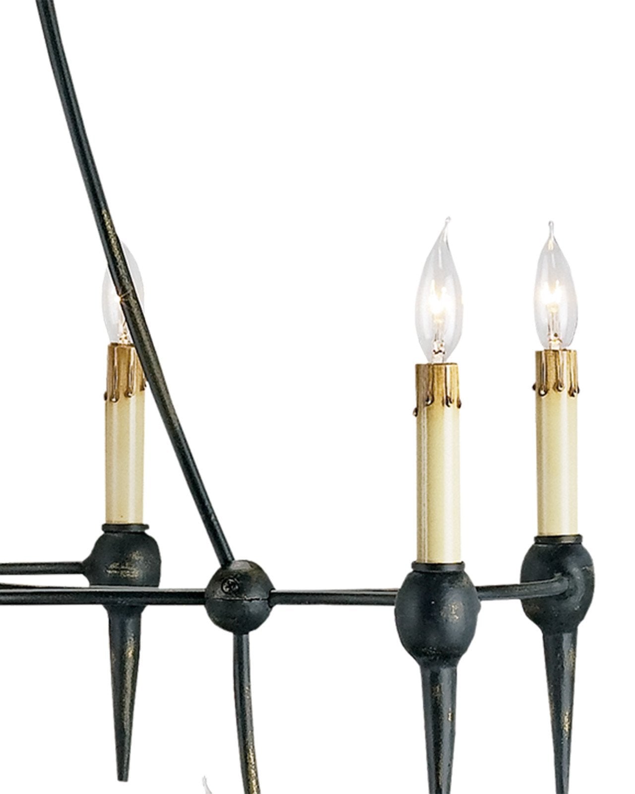 Danielli Black Chandelier