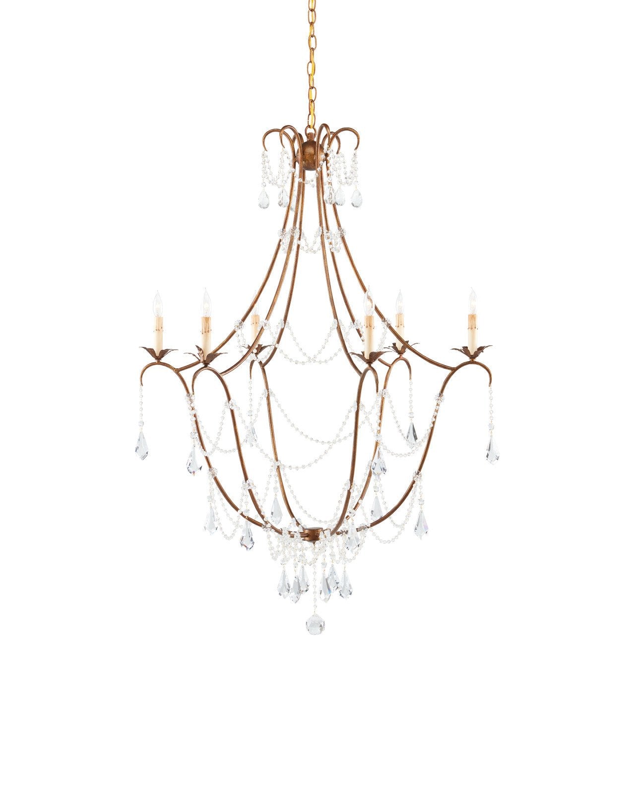 Elizabeth Gold Chandelier