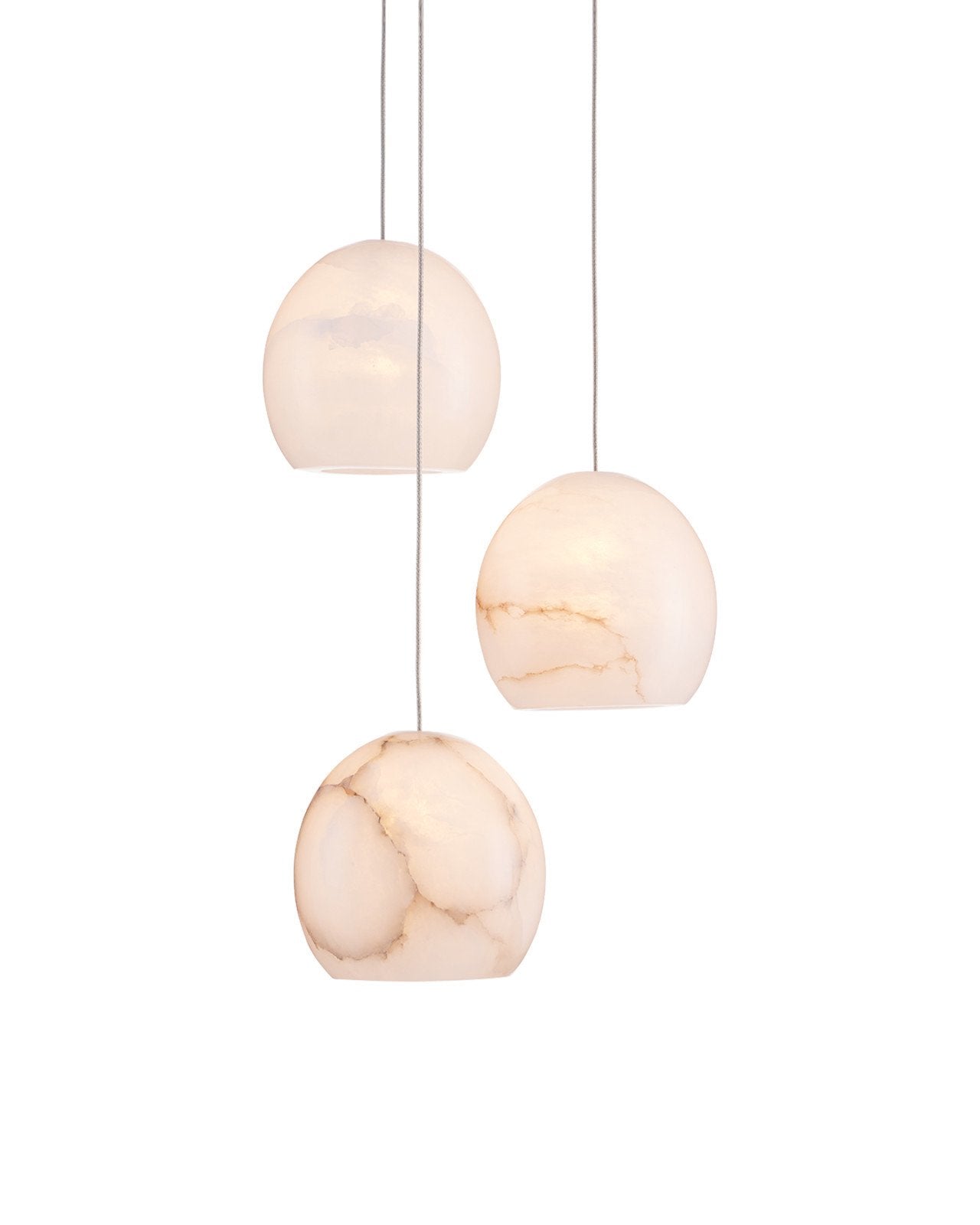 Lazio 3-Light Round Multi-Drop Pendant