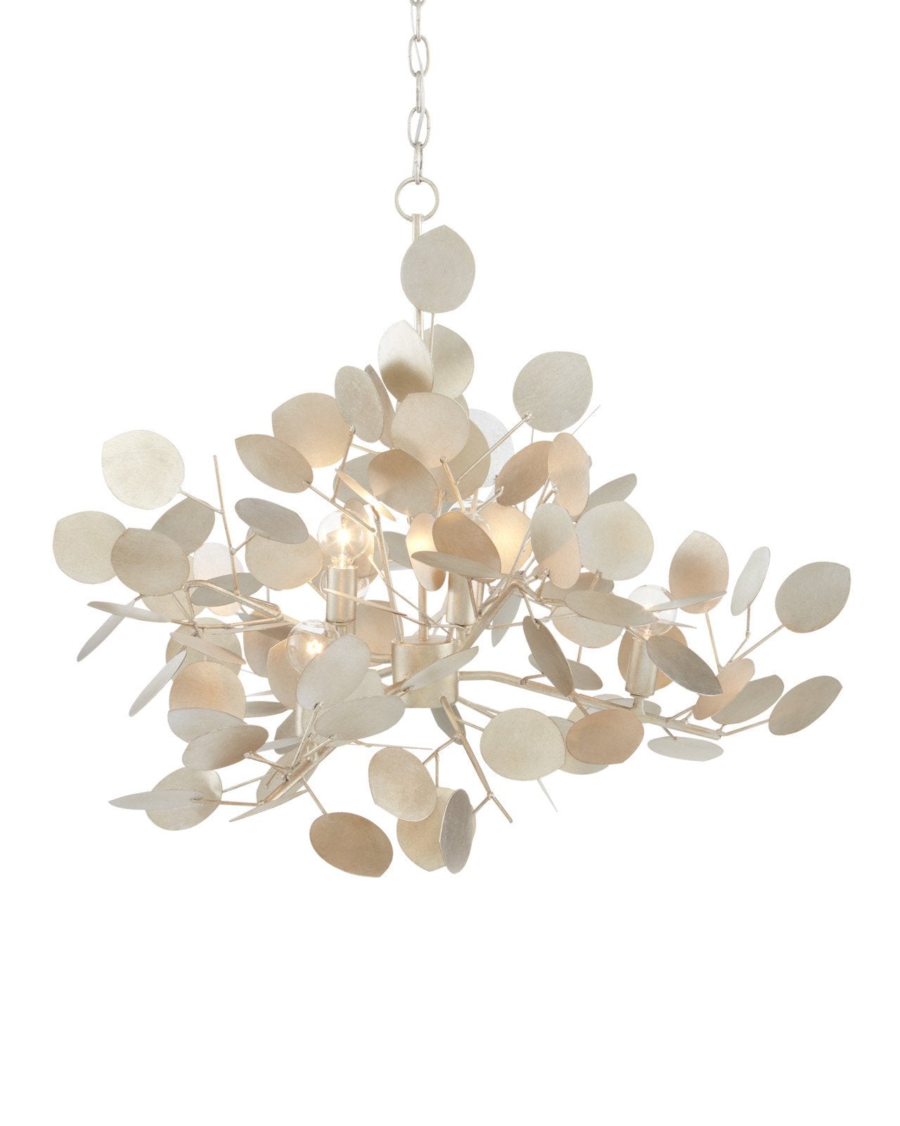 Lunaria Large Silver Chandelier