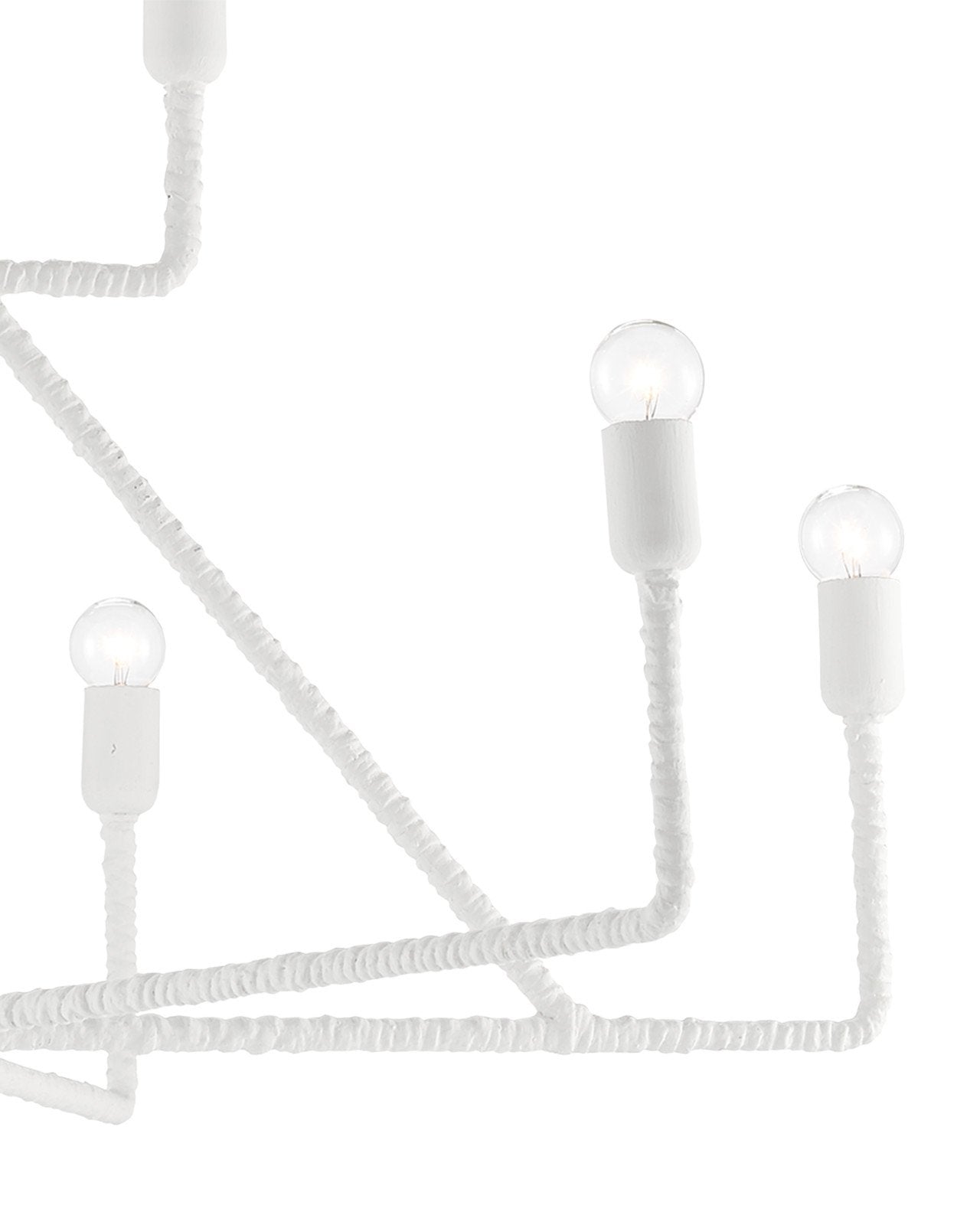 Trilling White Chandelier