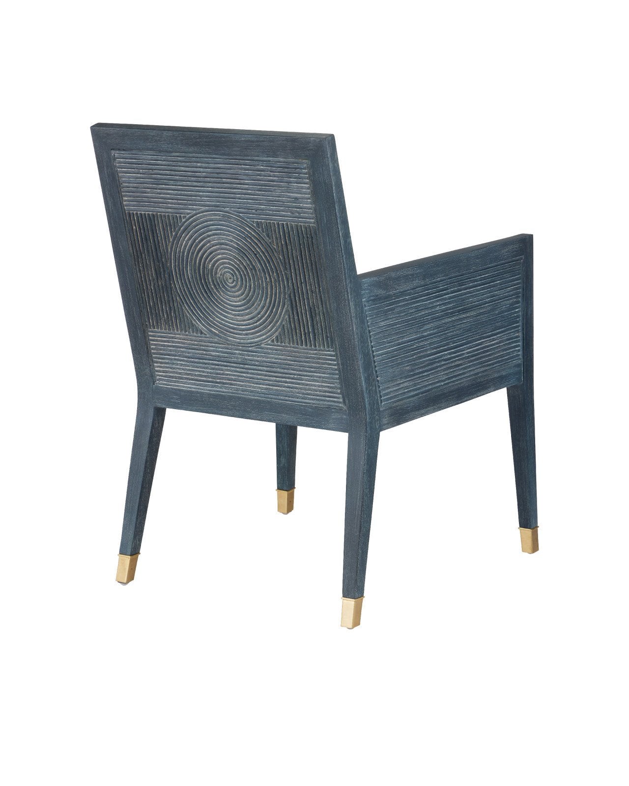 Santos Vintage Navy Armchair, Barrett Dusk