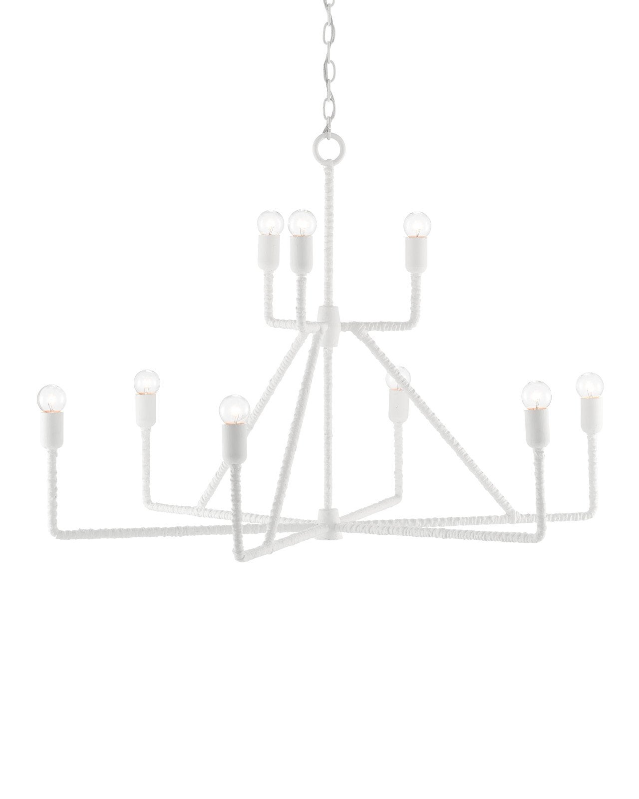 Trilling White Chandelier