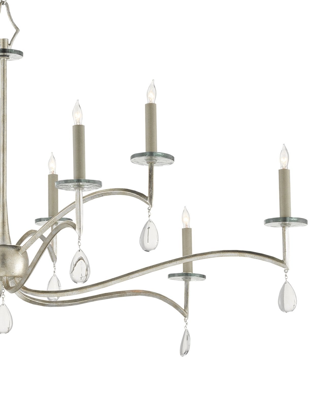 Serilana Large Silver Chandelier