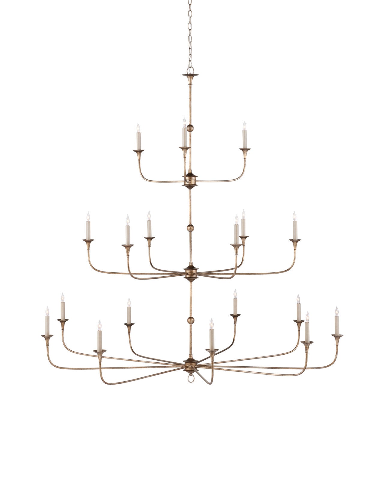 Nottaway Bronze Grande Chandelier