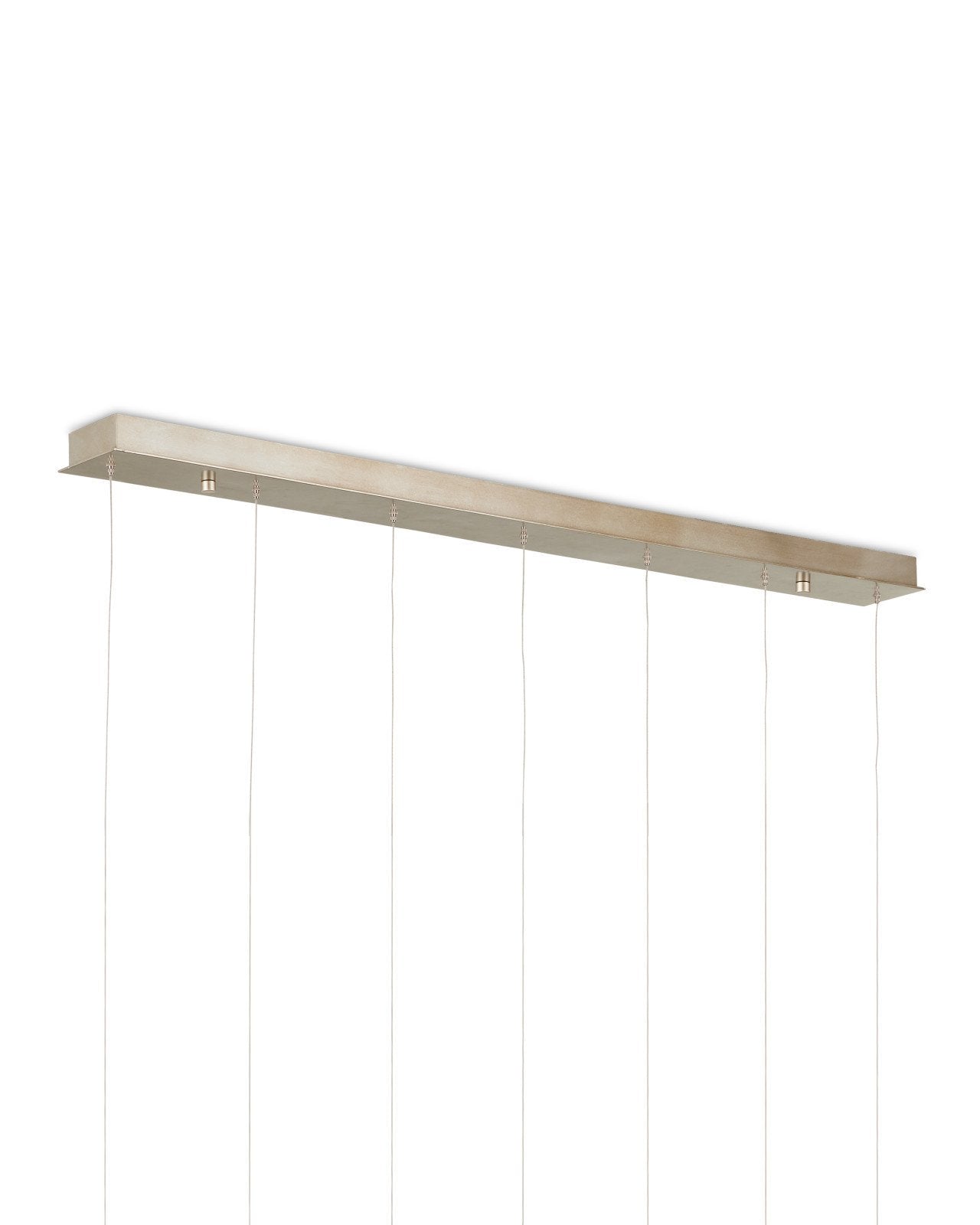 Piero White 7-Light Linear Multi-Drop Pendant