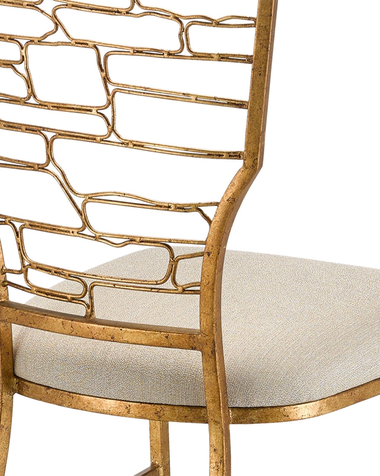 Vinton Gold Chair, Appeal Sand