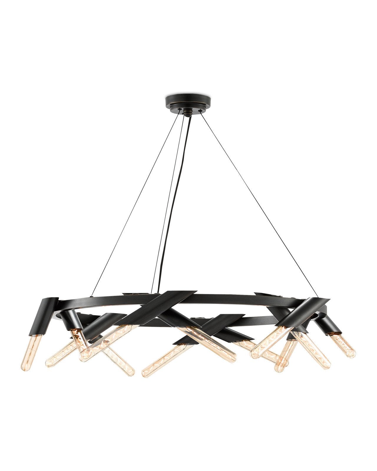 Luciole Bronze Chandelier