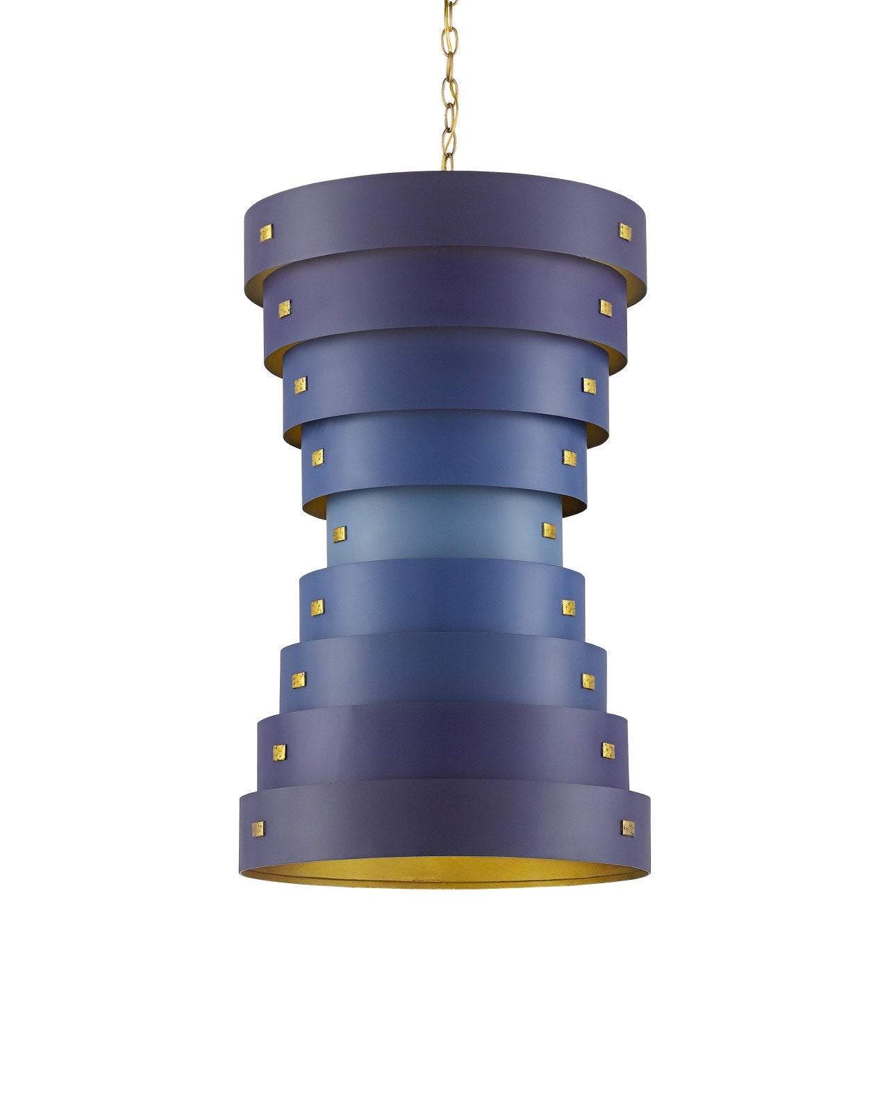 Graduation Small Blue Chandelier