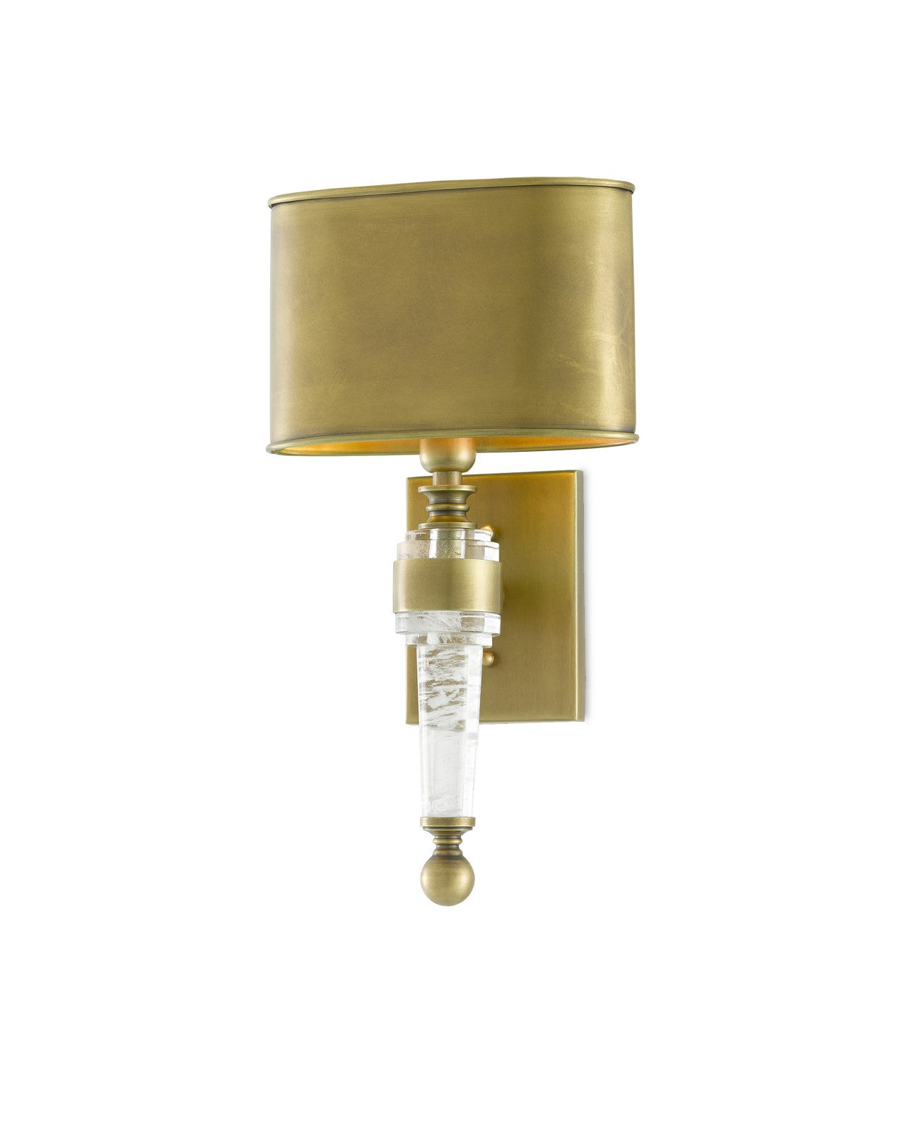 Lindau Brass Wall Sconce