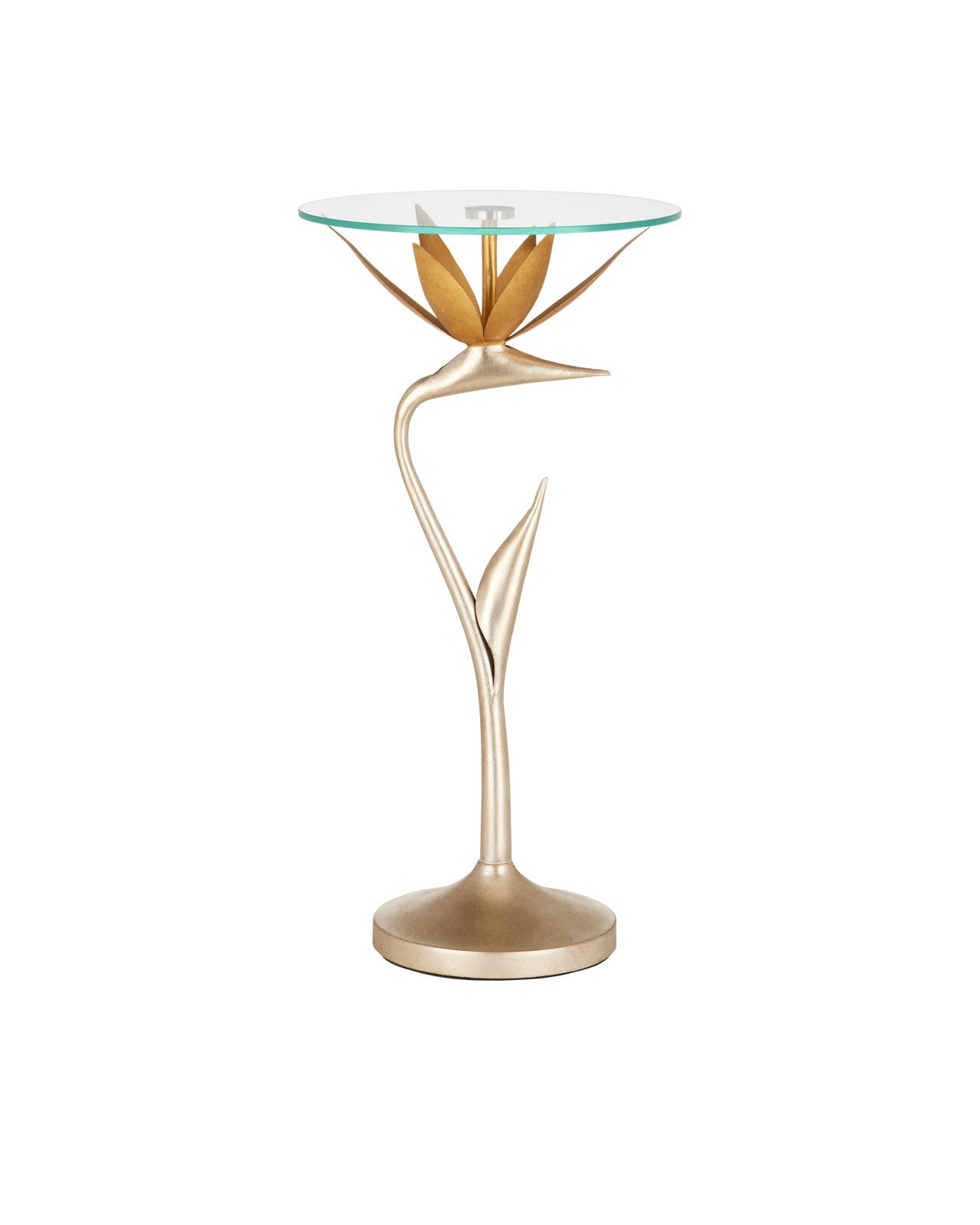 Paradiso Gold & Silver Accent Table