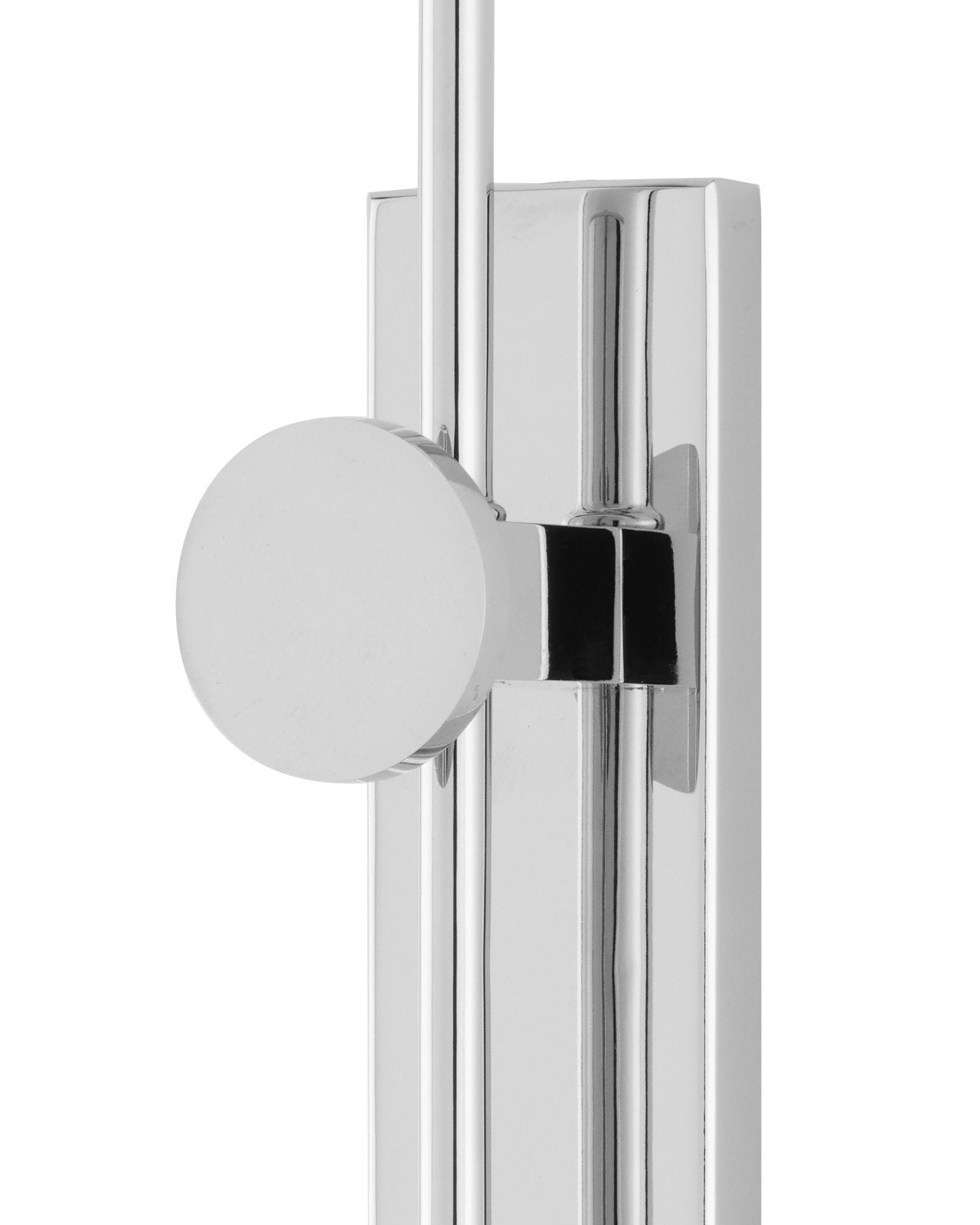 Satire Nickel Swing-Arm Wall Sconce