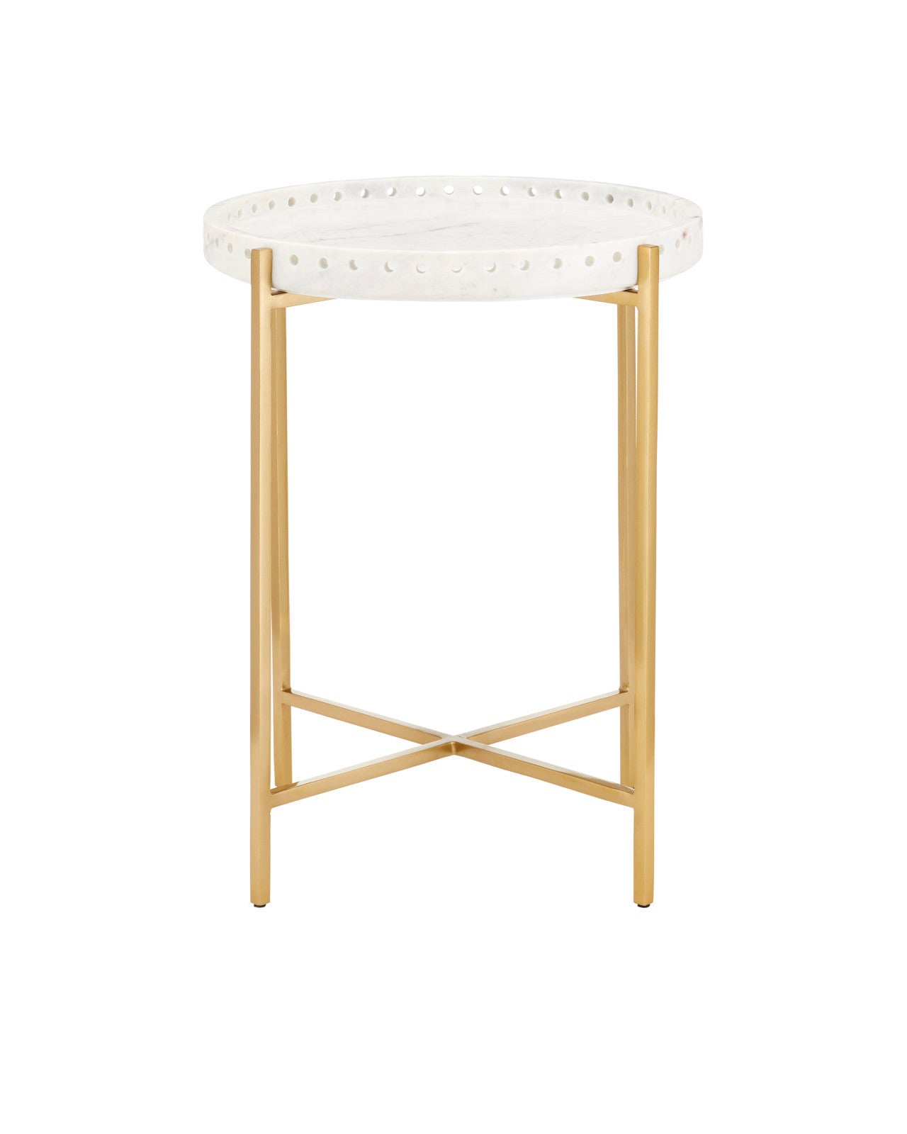 Freya Marble Accent Table