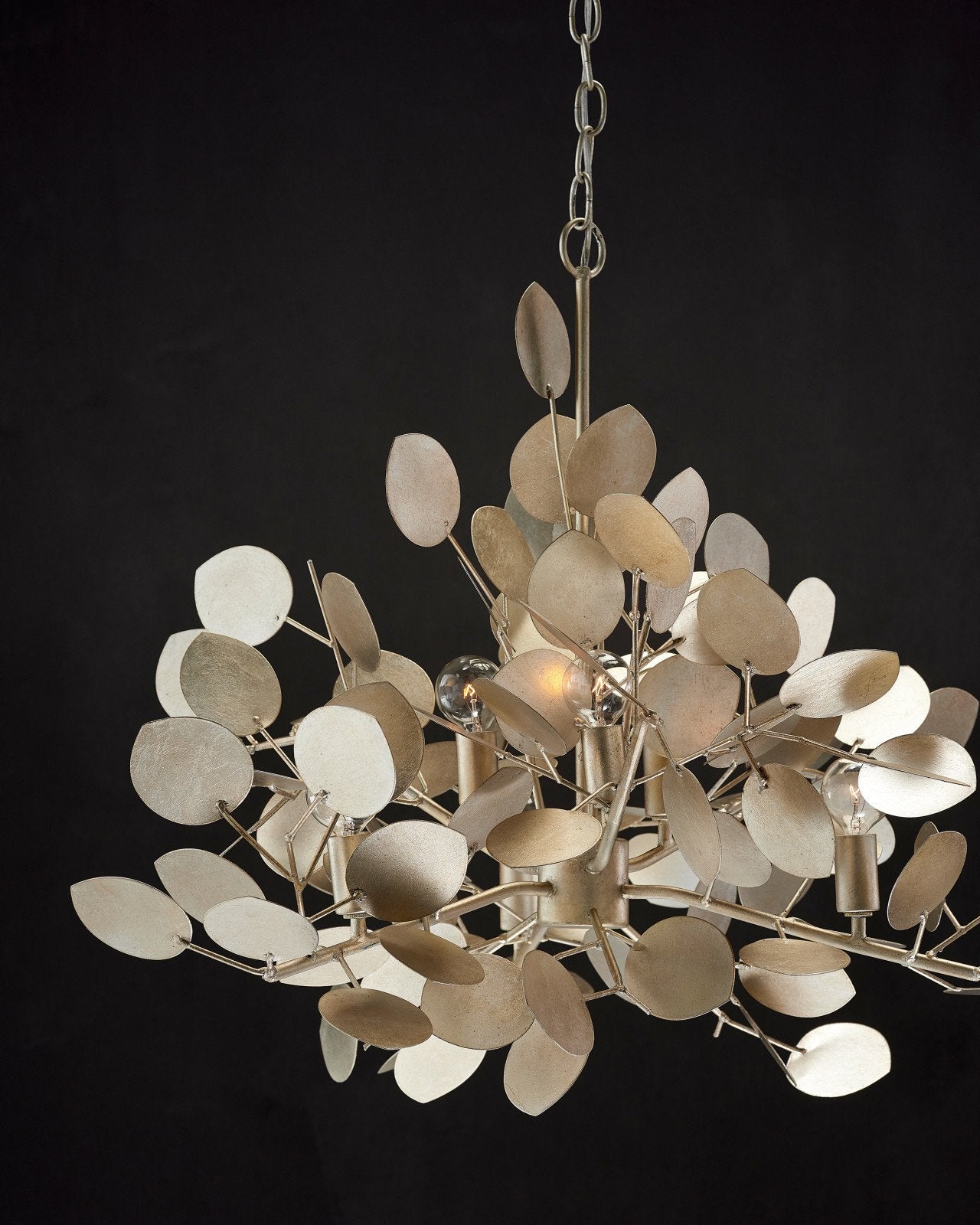 Lunaria Large Silver Chandelier