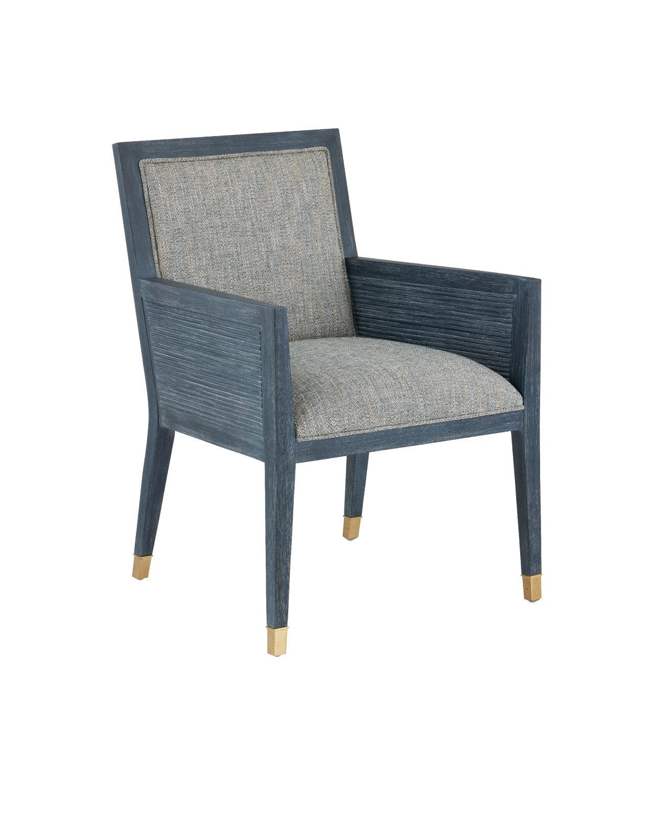 Santos Vintage Navy Armchair, Barrett Dusk