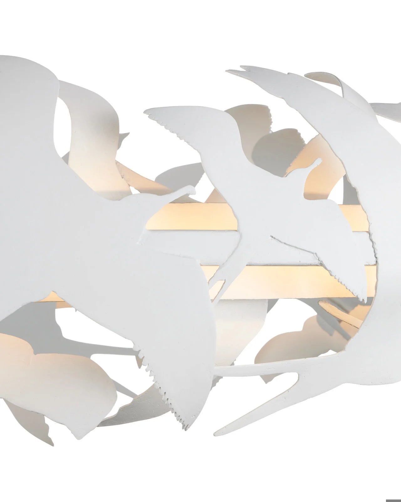 Tijereta White Chandelier