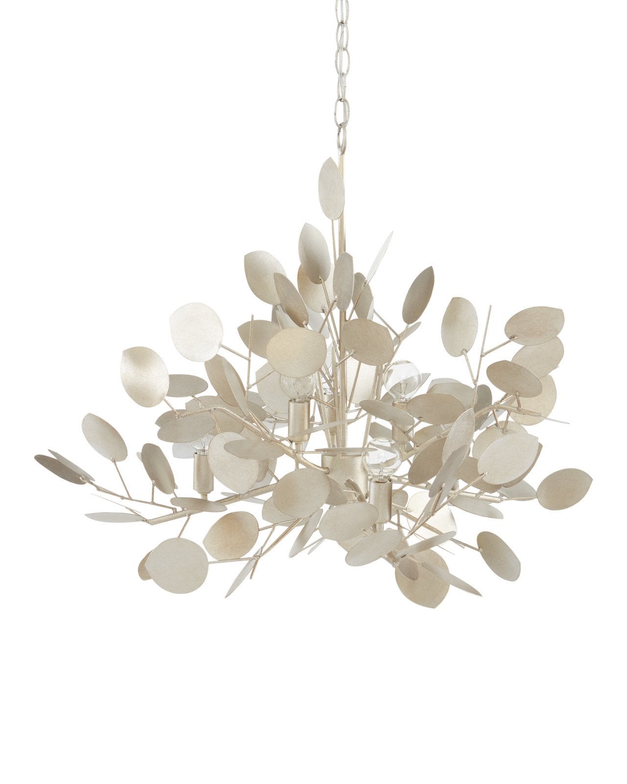 Lunaria Large Silver Chandelier