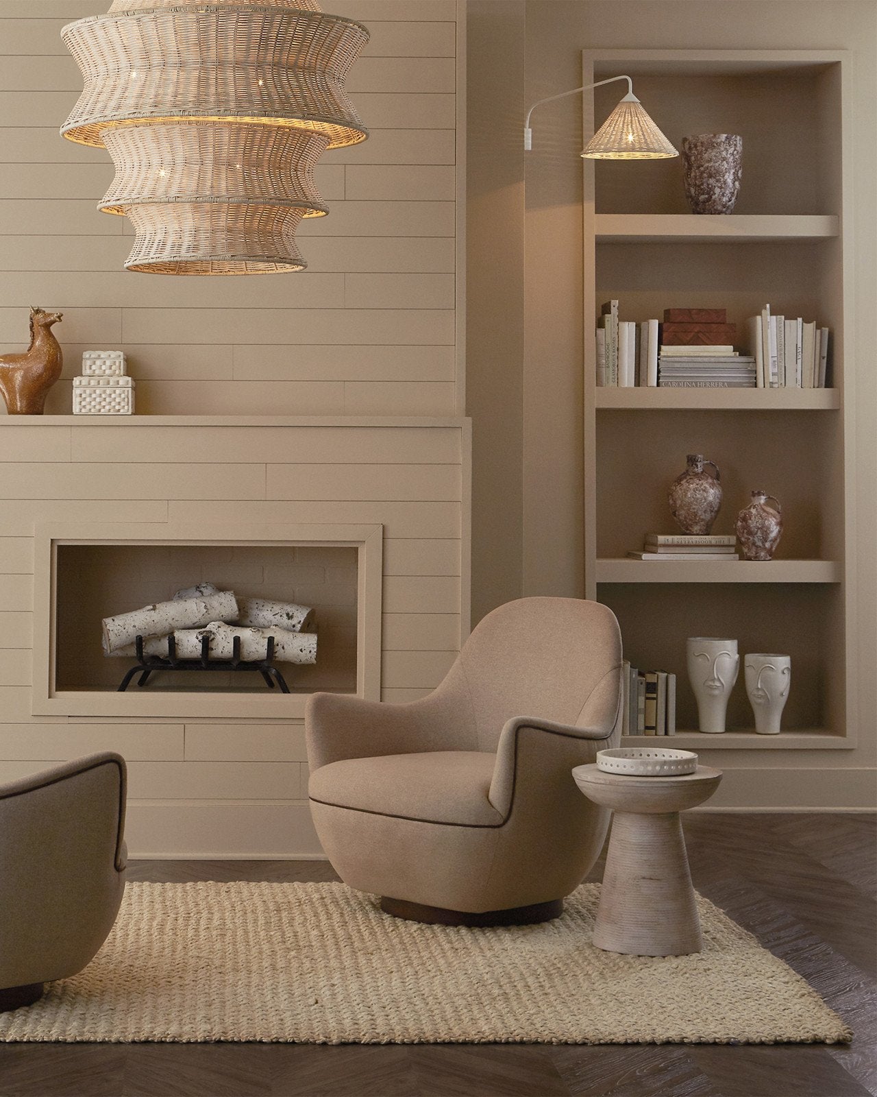 Marne Brown & Off-White Demijohn Set of 3