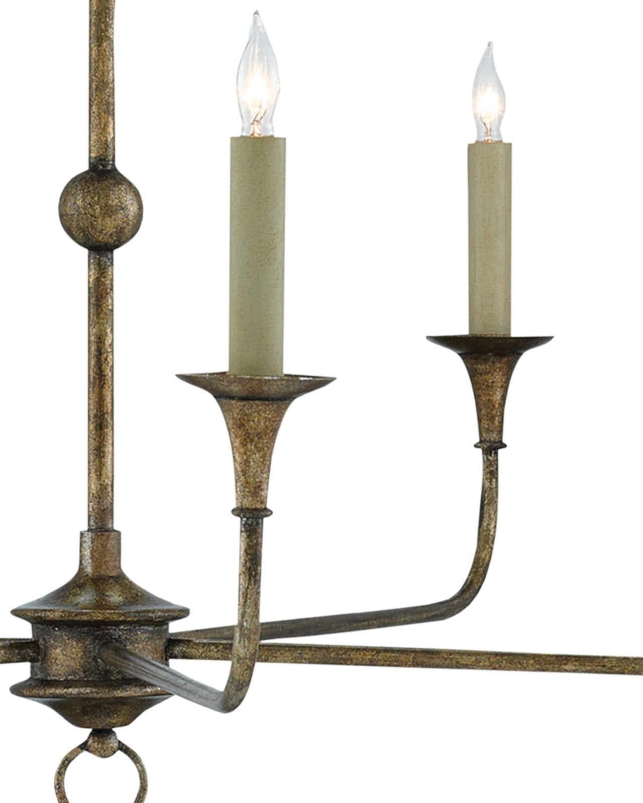 Nottaway Small Bronze Chandelier