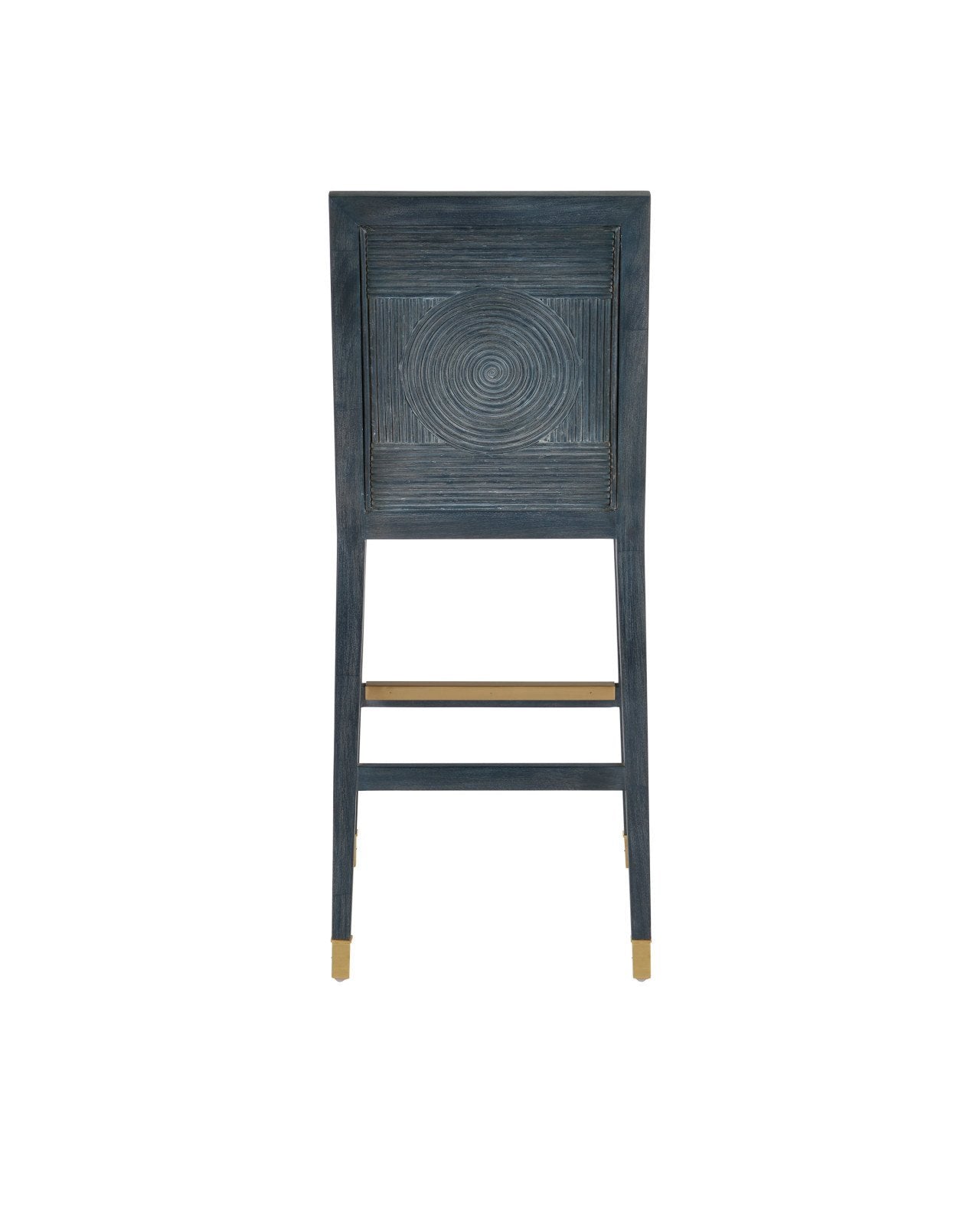 Santos Vintage Navy Bar Stool, Barrett Dusk