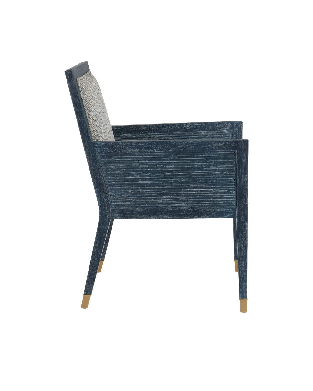 Santos Vintage Navy Armchair, Barrett Dusk