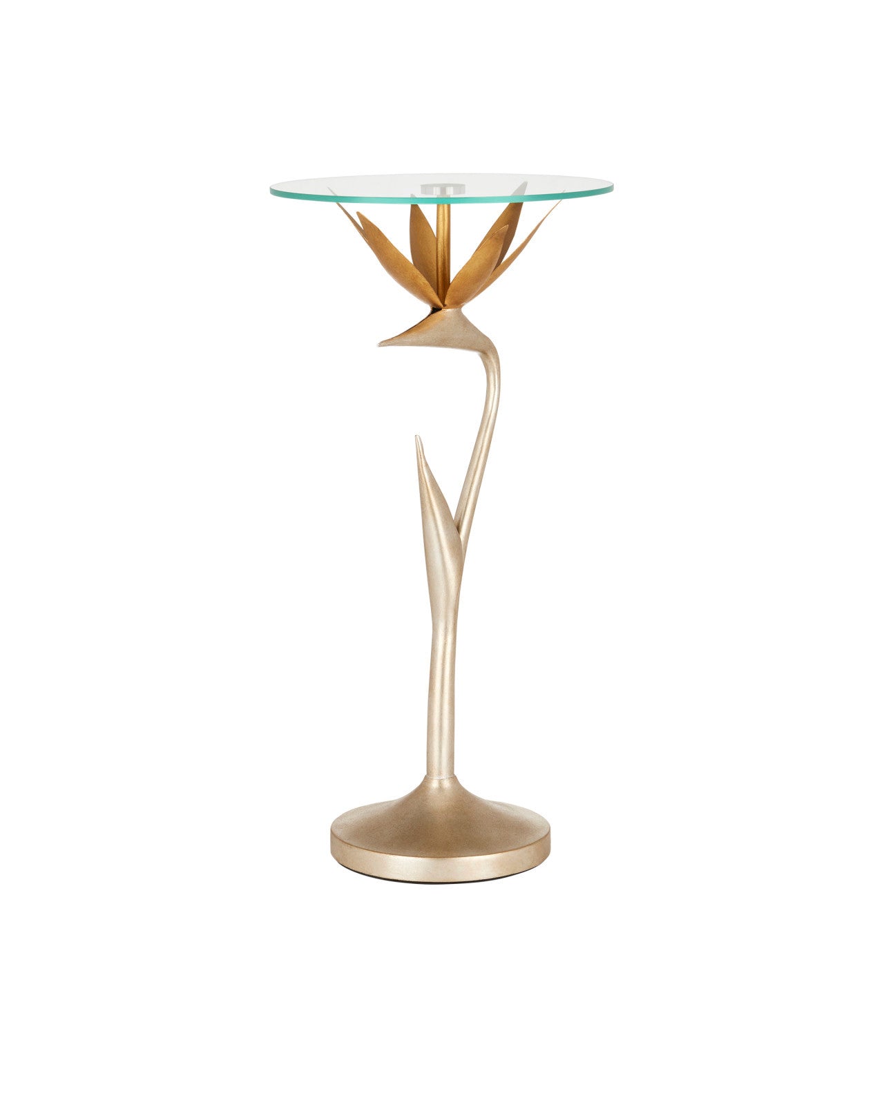 Paradiso Gold & Silver Accent Table