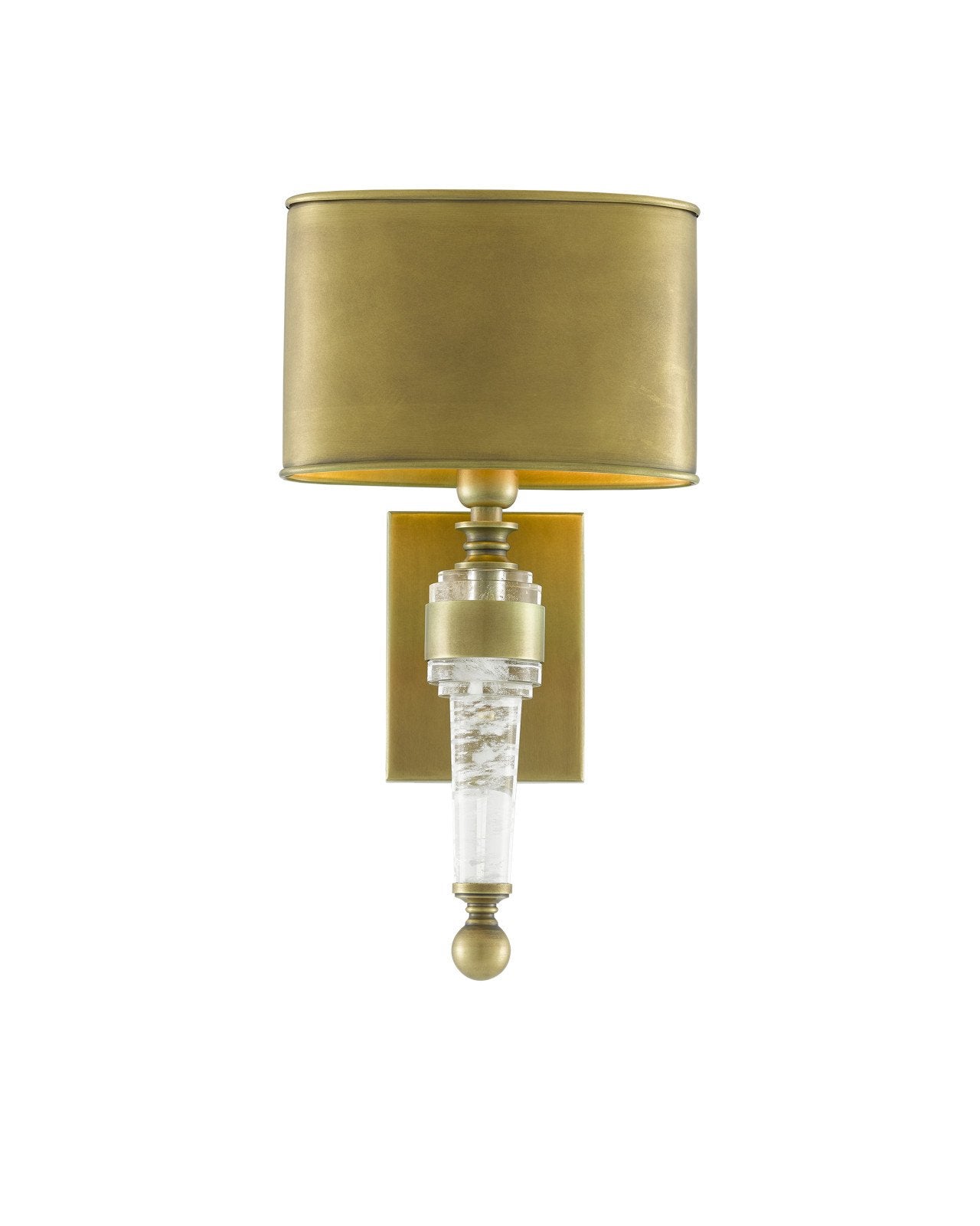 Lindau Brass Wall Sconce