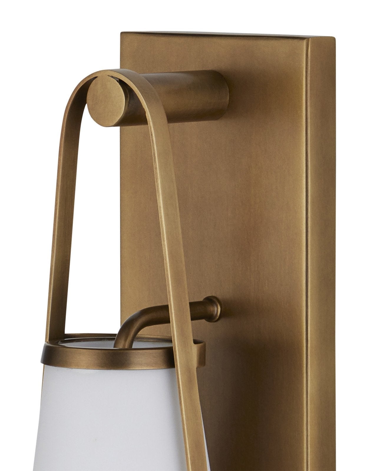 Brompton Brass Bath Wall Sconce