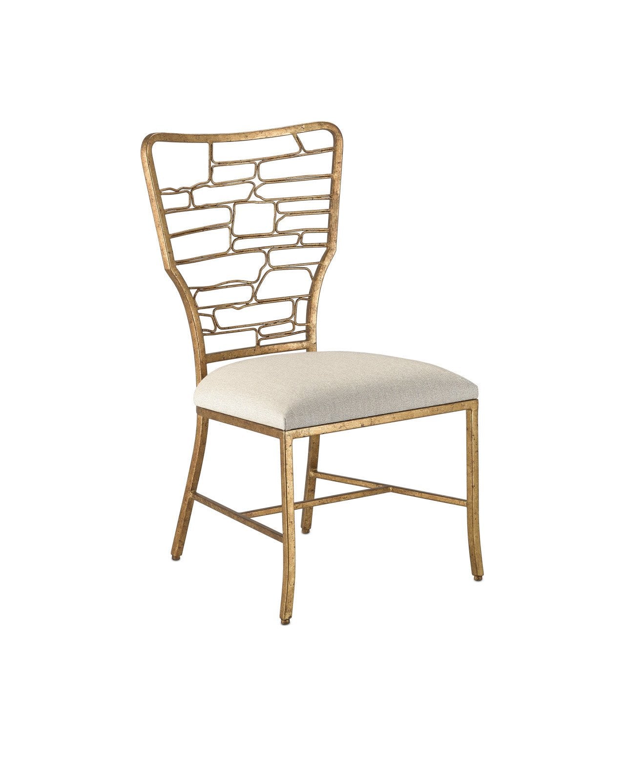 Vinton Gold Chair, Appeal Sand