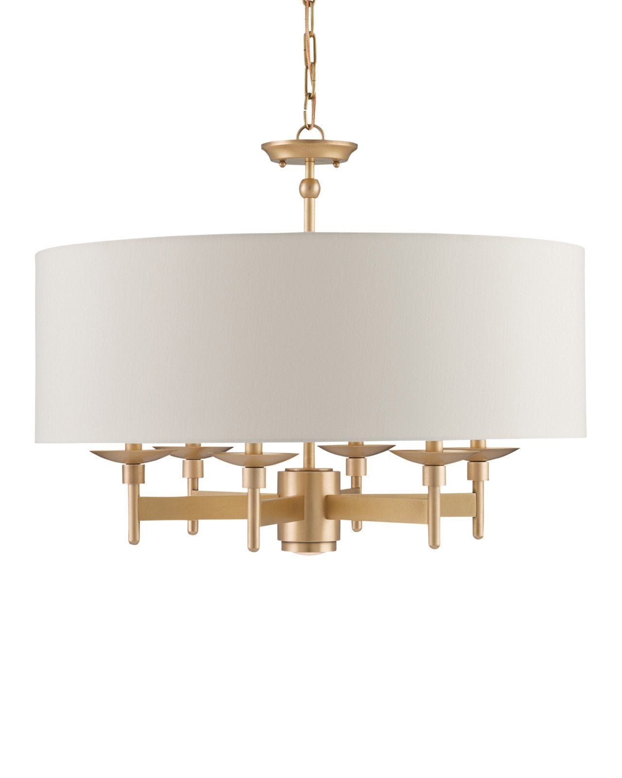 Bering Brass Semi-Flush Mount