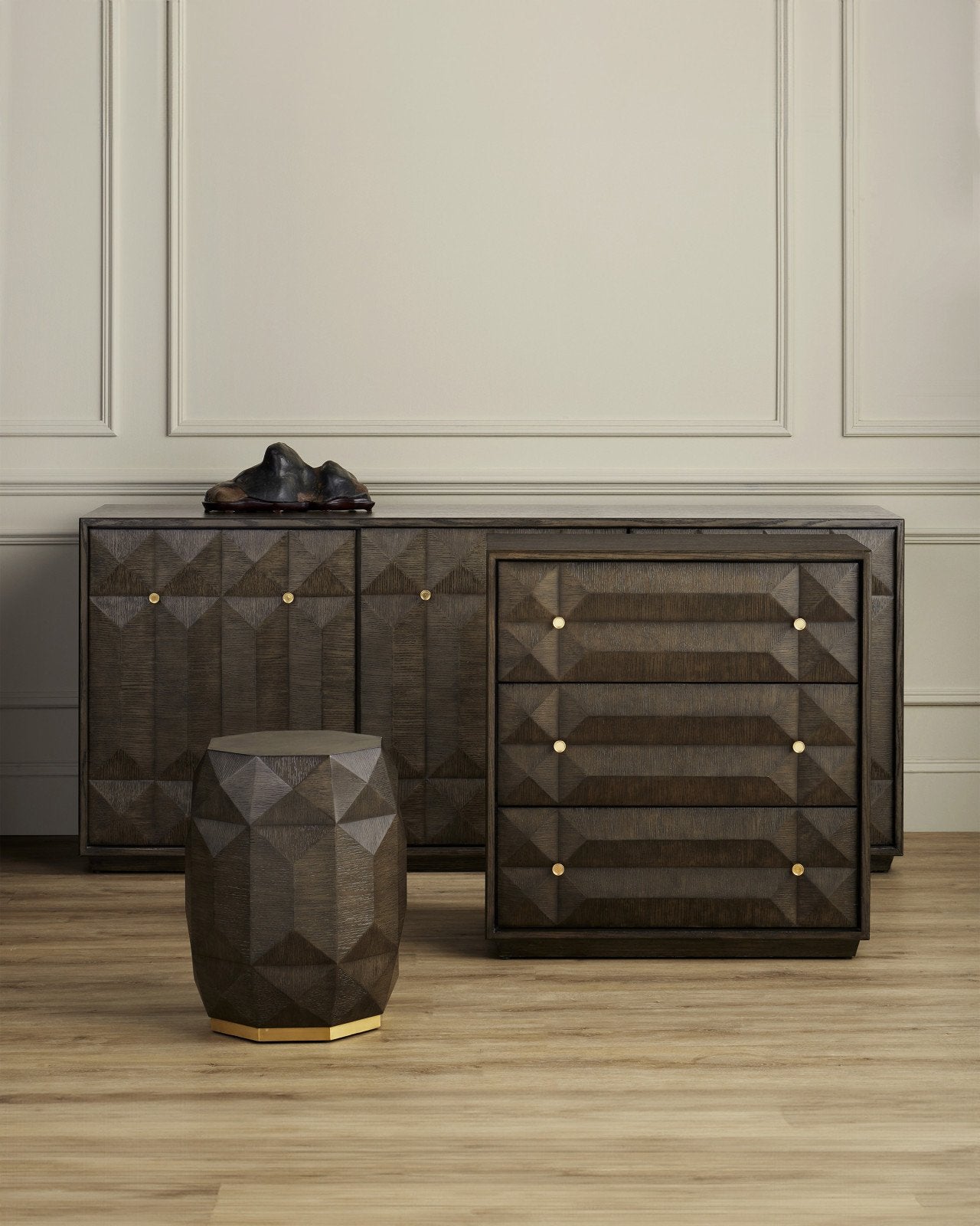 Kendall Dove Gray Credenza