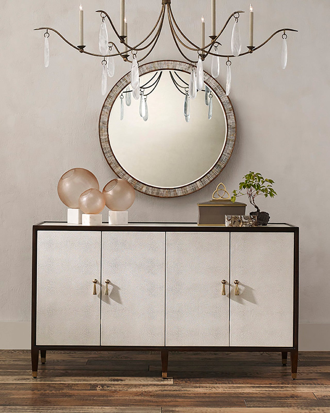 Evie Shagreen Credenza