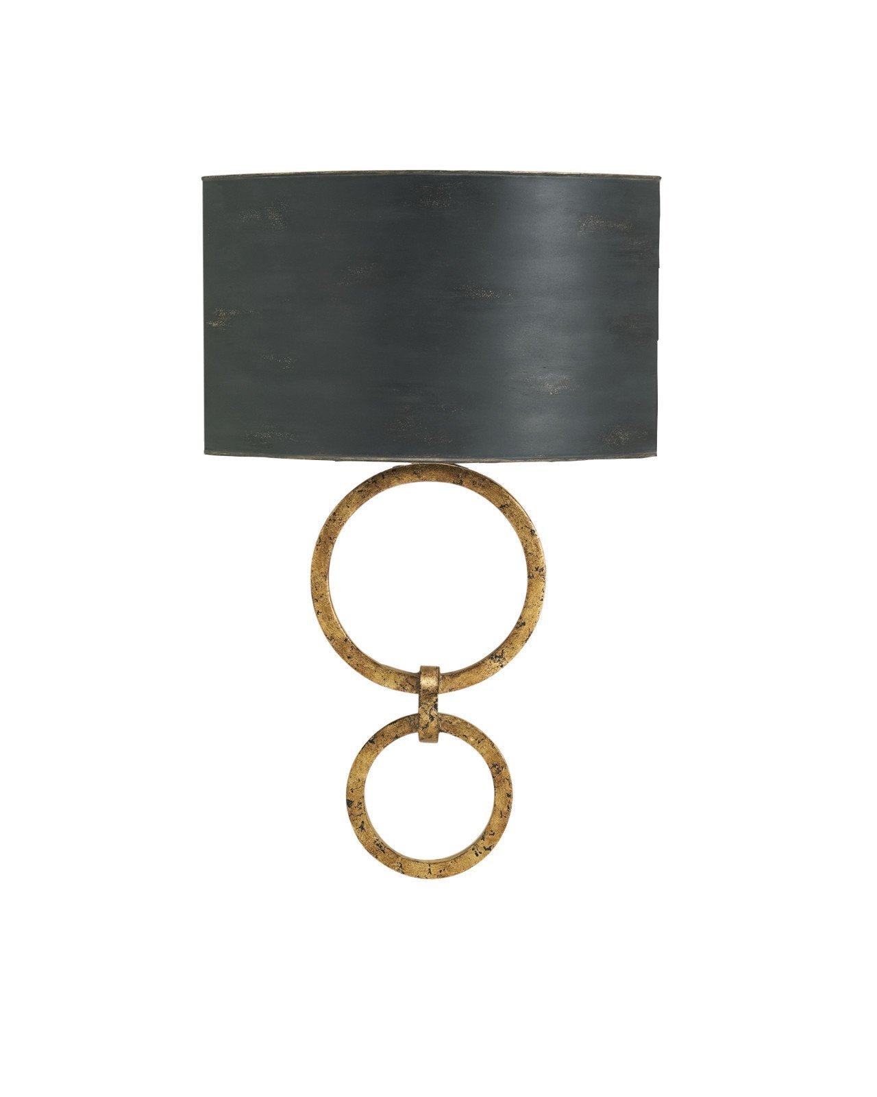 Bolebrook Black Wall Sconce, Black Shade