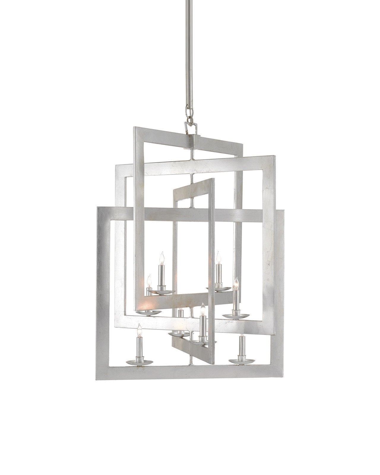 Middleton Large Silver Chandelier