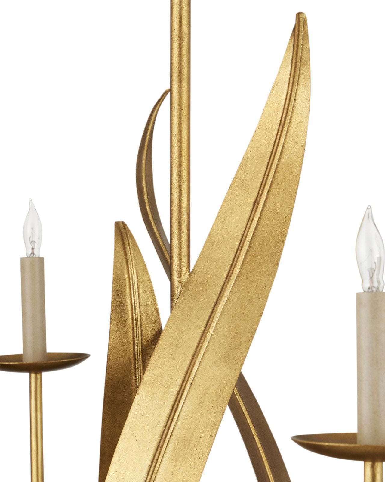 Menefee Large Gold Chandelier