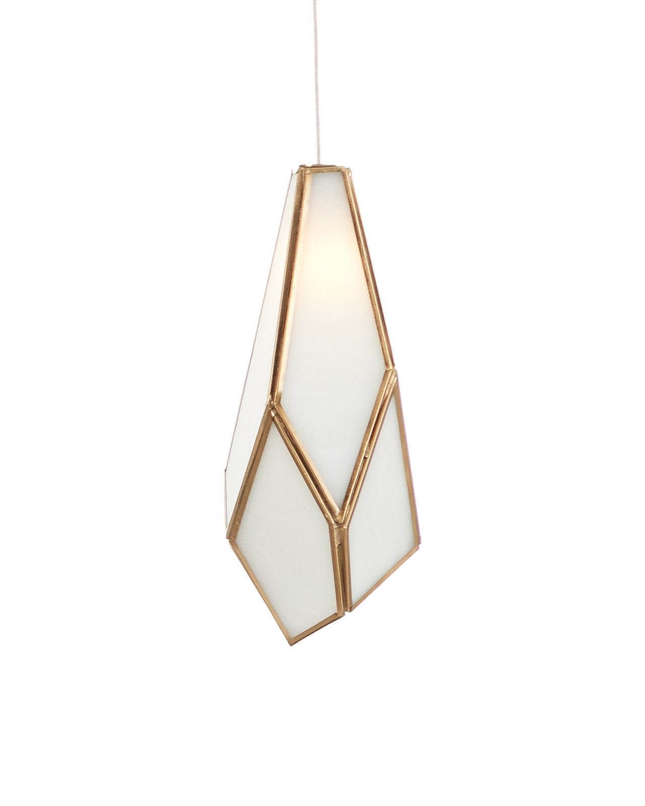 Glace White 15-Light Linear Multi-Drop Pendant