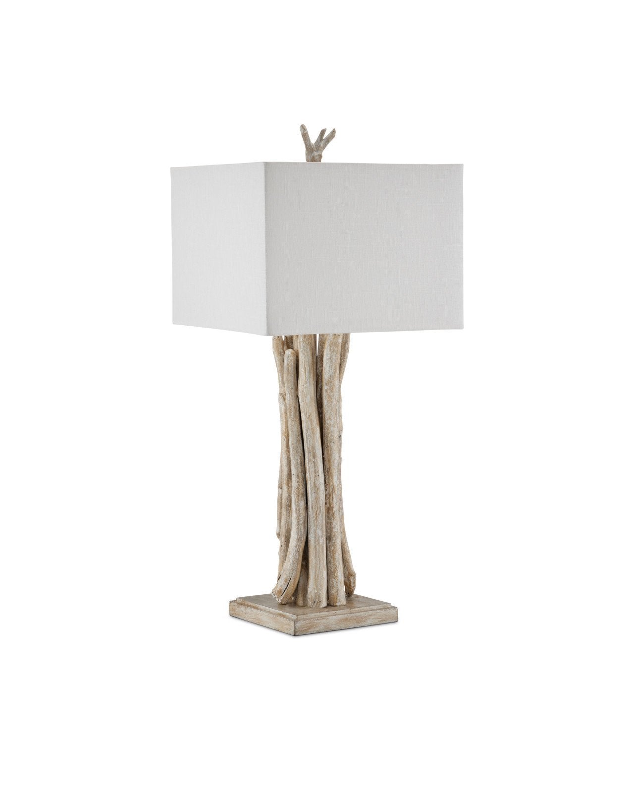 Driftwood Whitewash Table Lamp