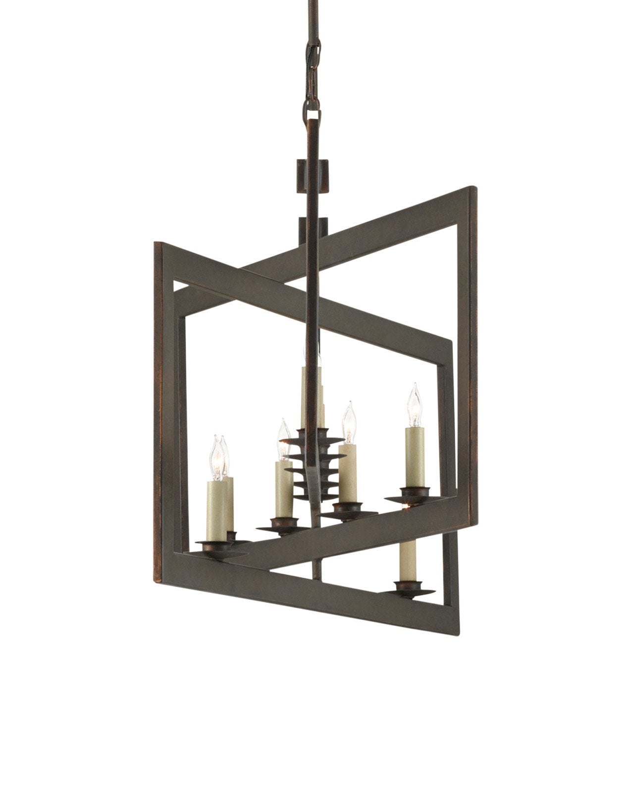 Middleton Bronze Rectangular Chandelier