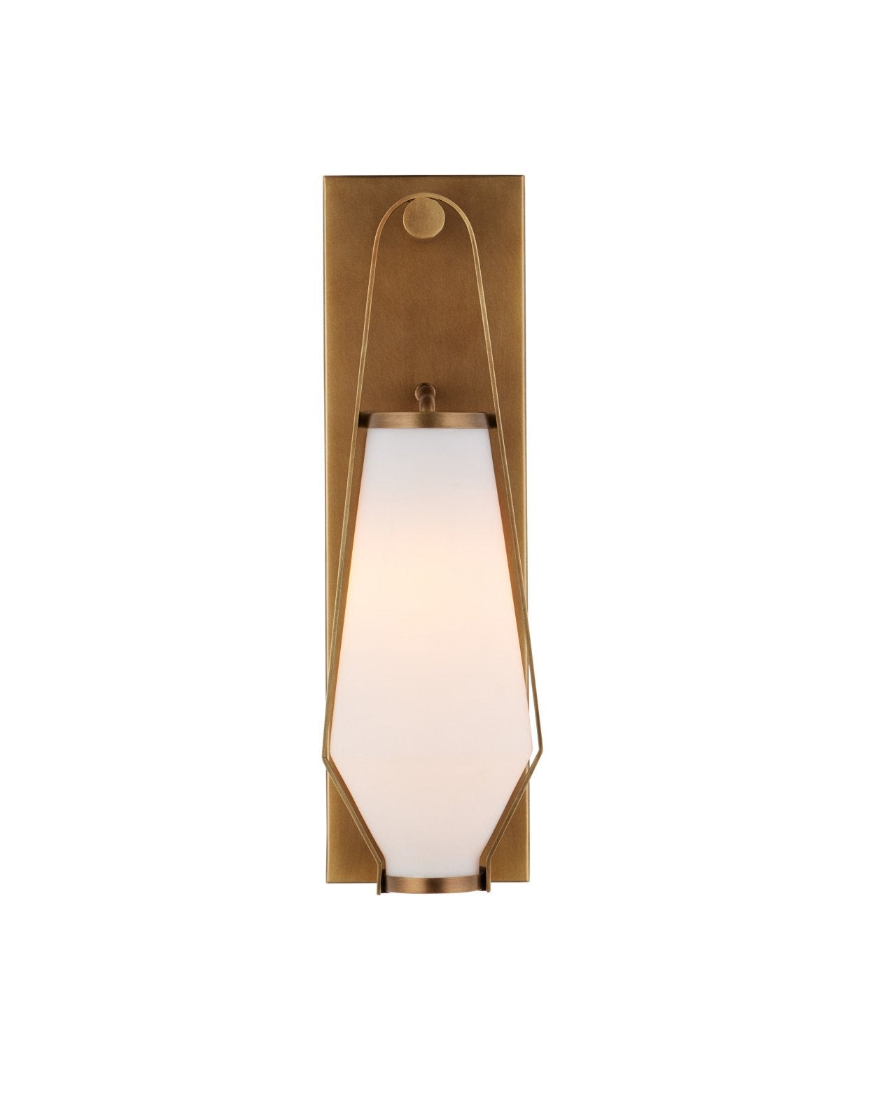 Brompton Brass Bath Wall Sconce