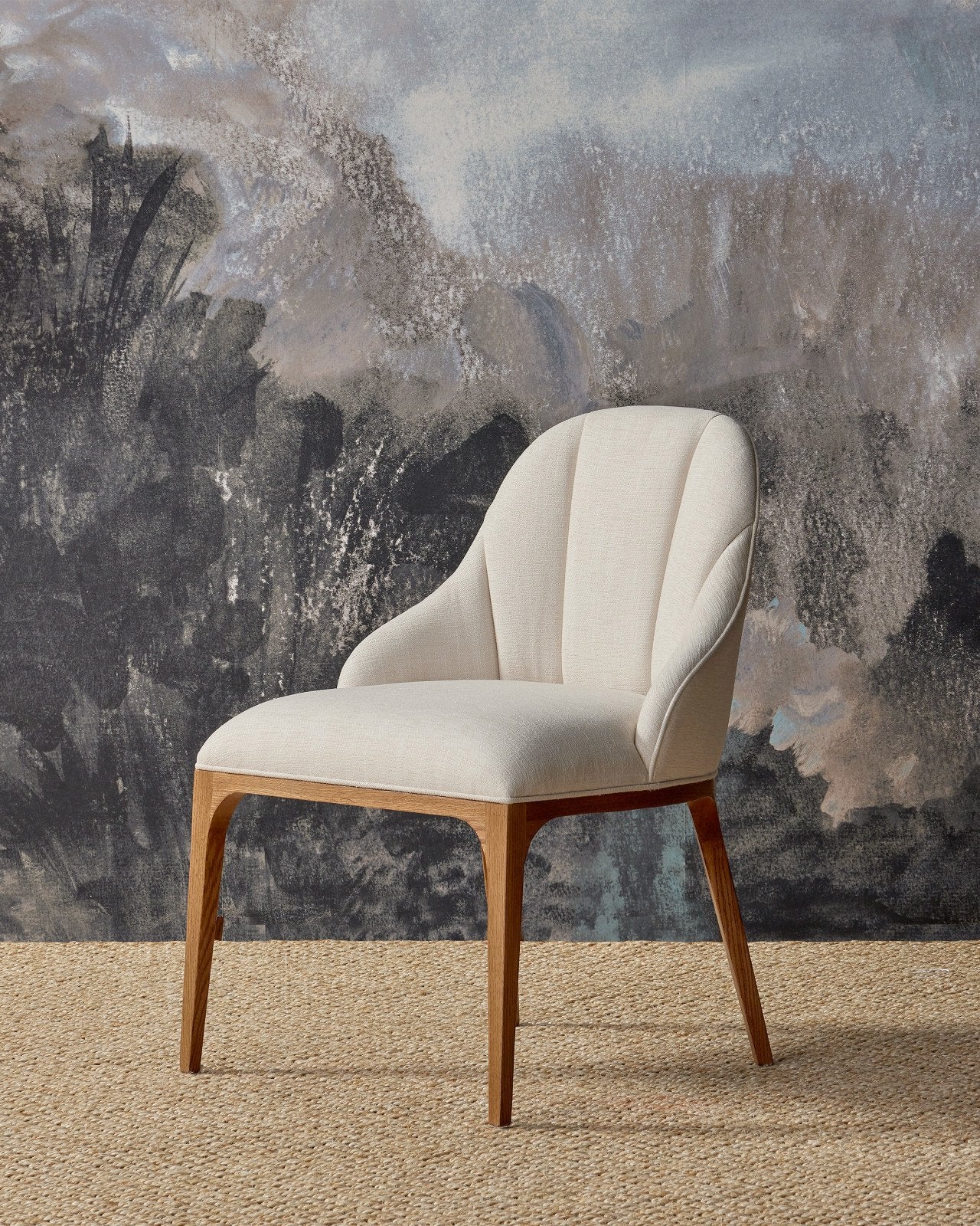 Inga Dining Chair, Adena Parchment