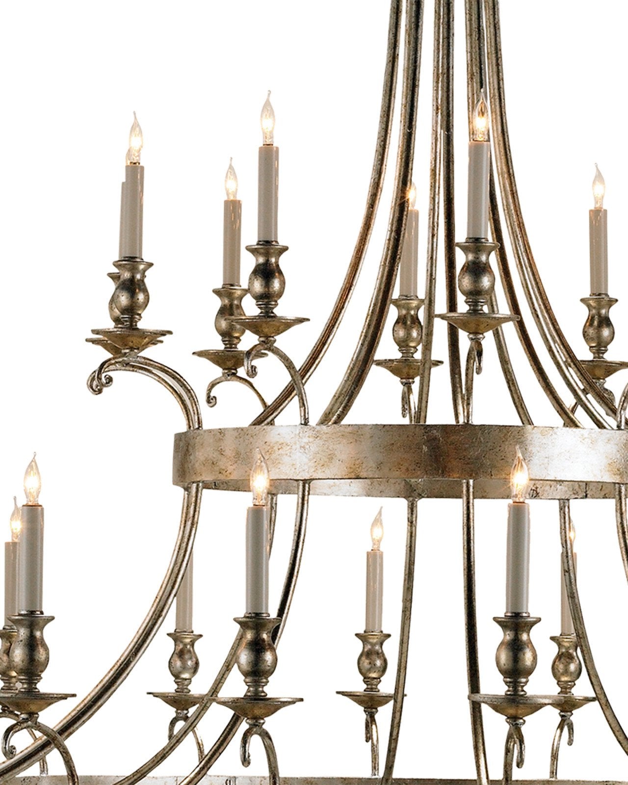 Lodestar Silver Chandelier