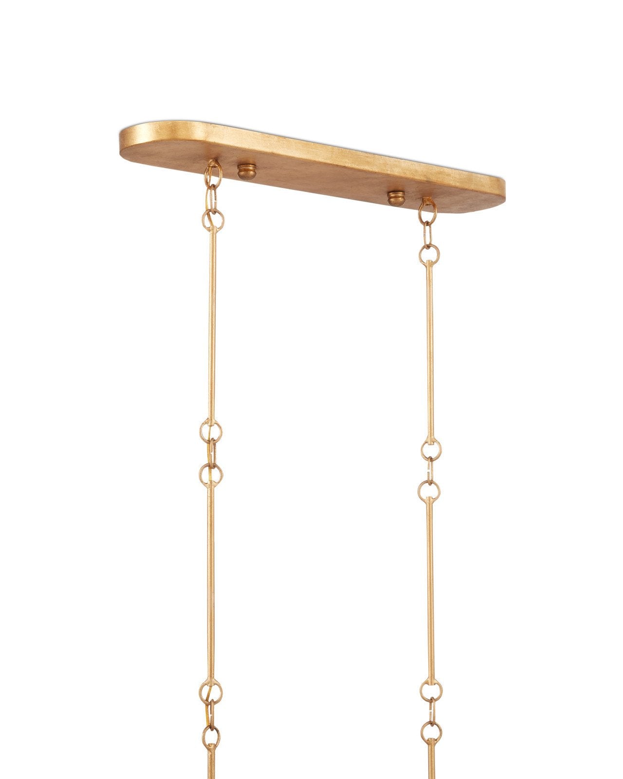 Grand Lotus Black Oval Chandelier