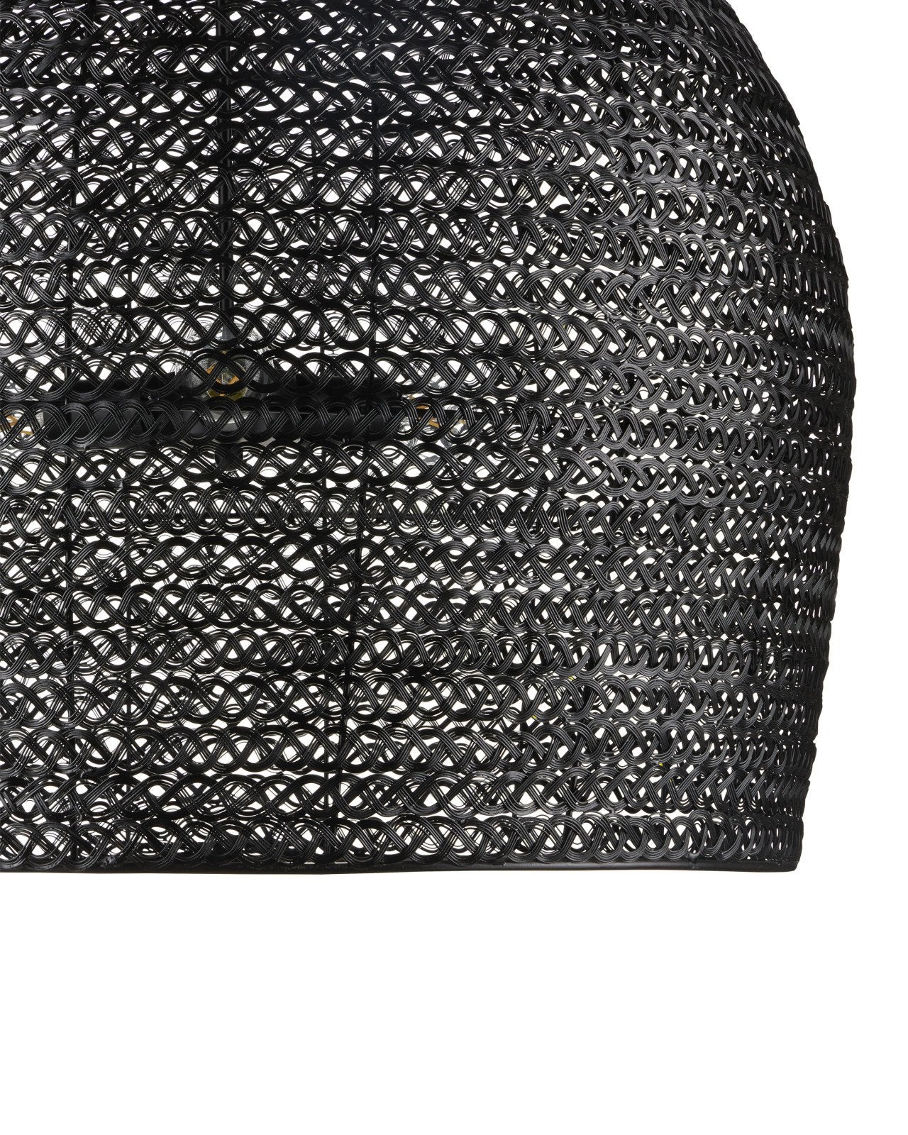 Piero Large Black Chandelier