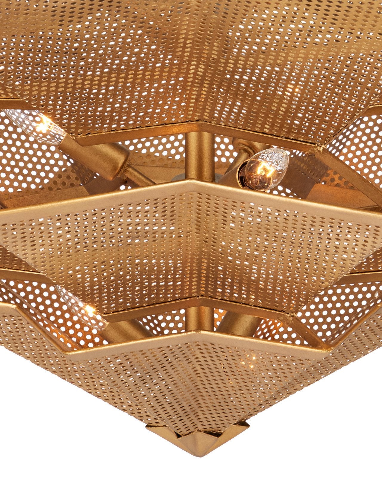 Hanway Gold Chandelier