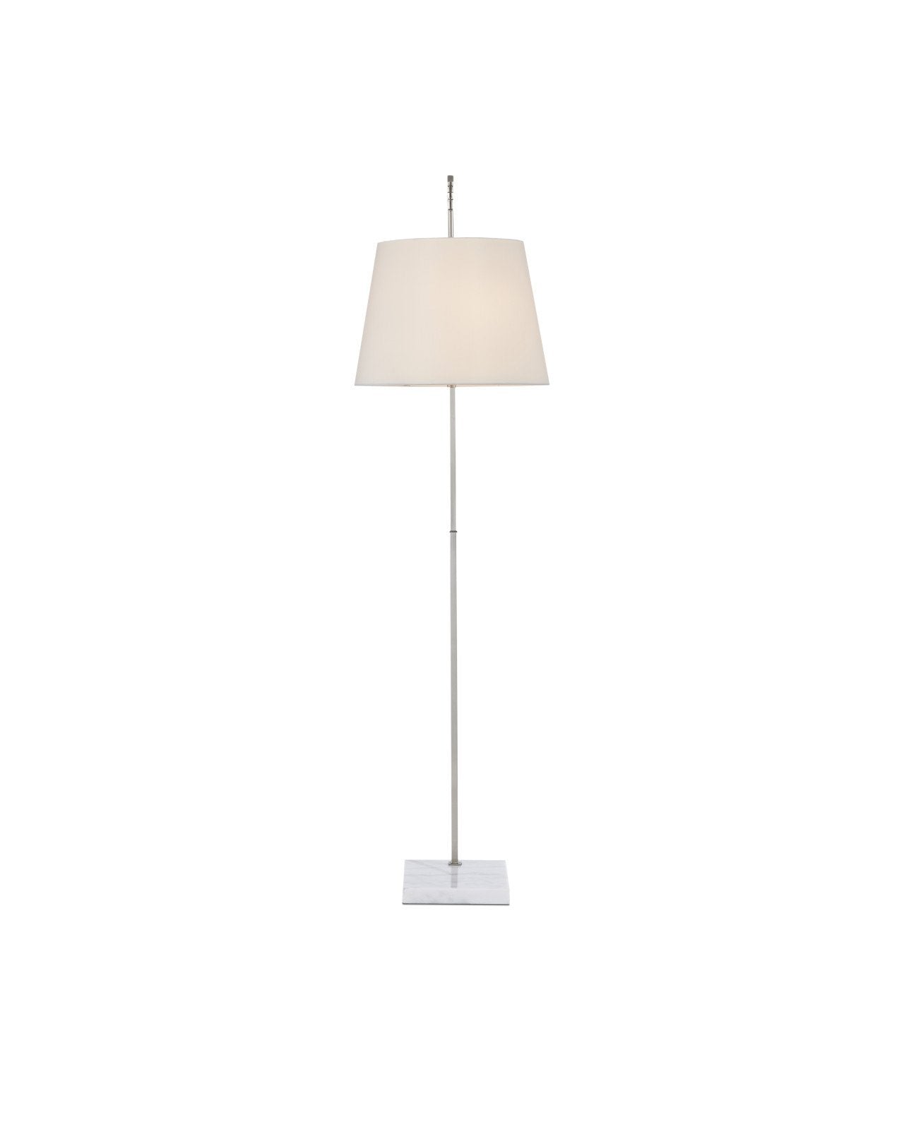 Cloister Medium Nickel Floor Lamp