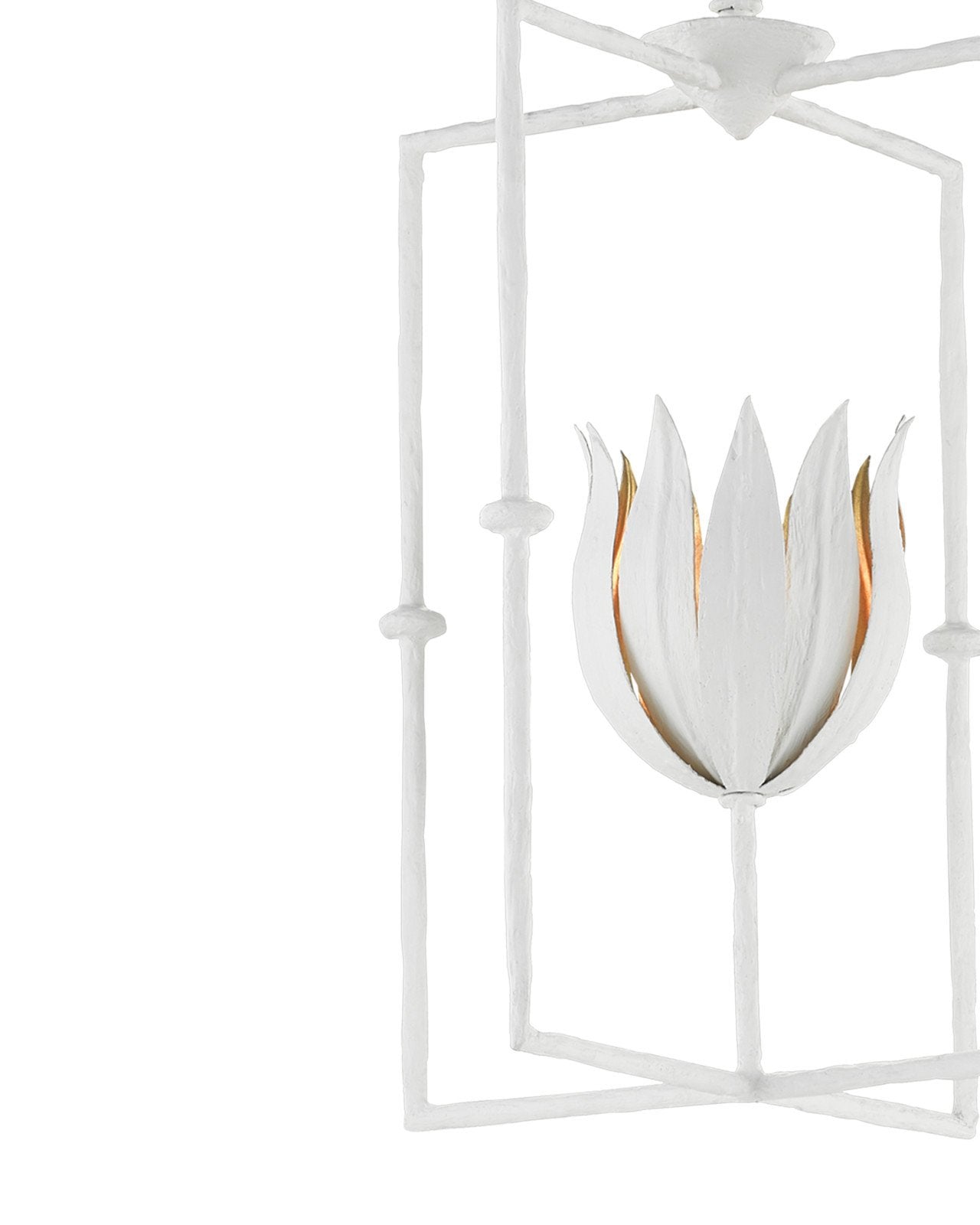 Tulipano White Lantern